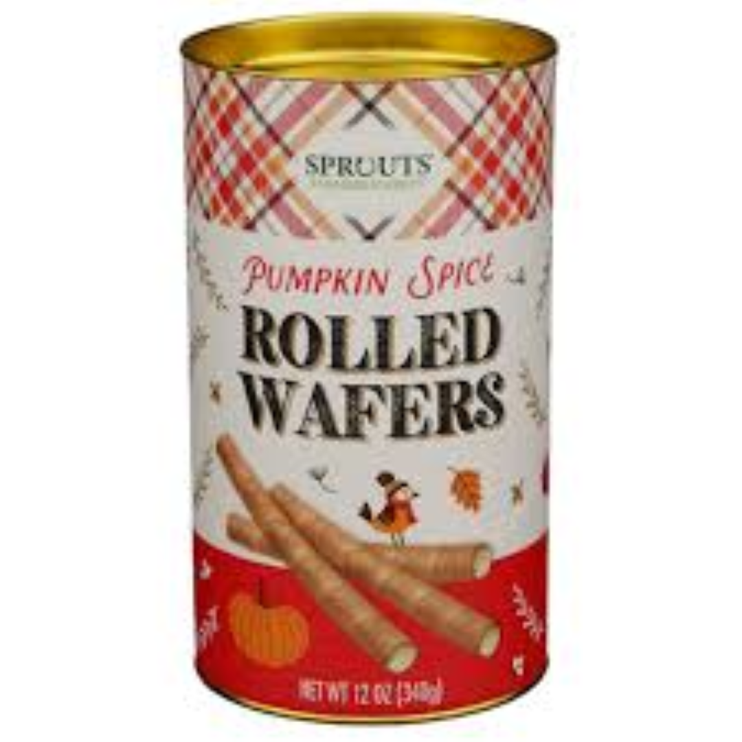 GB PUMPKIN SPICE FILLING WAFER ROLLS 